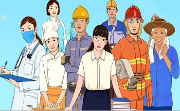 长图 | 致敬劳动者